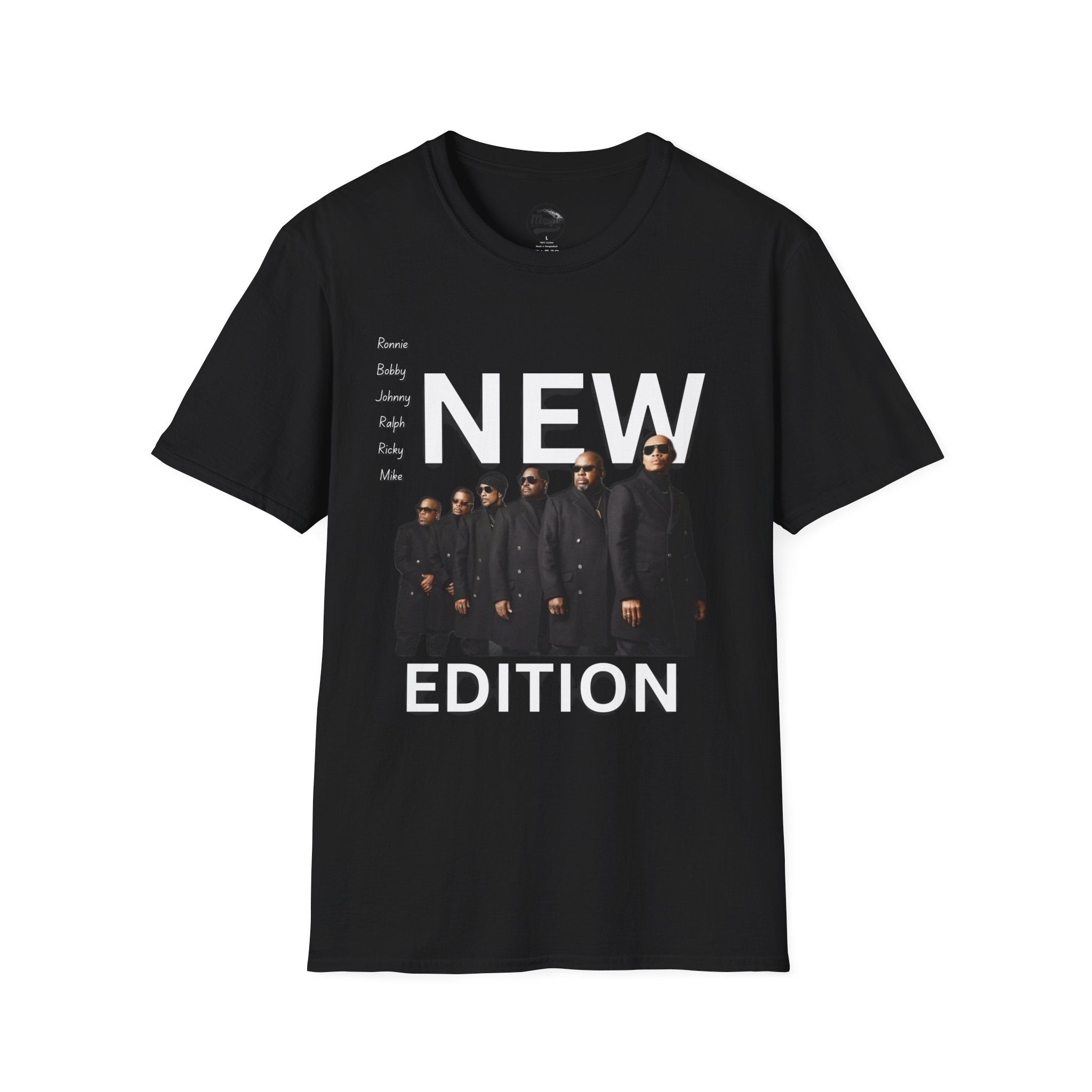 NEW EDITION Band Photo T-Shirt — Vintage Boy Band Graphic Tee