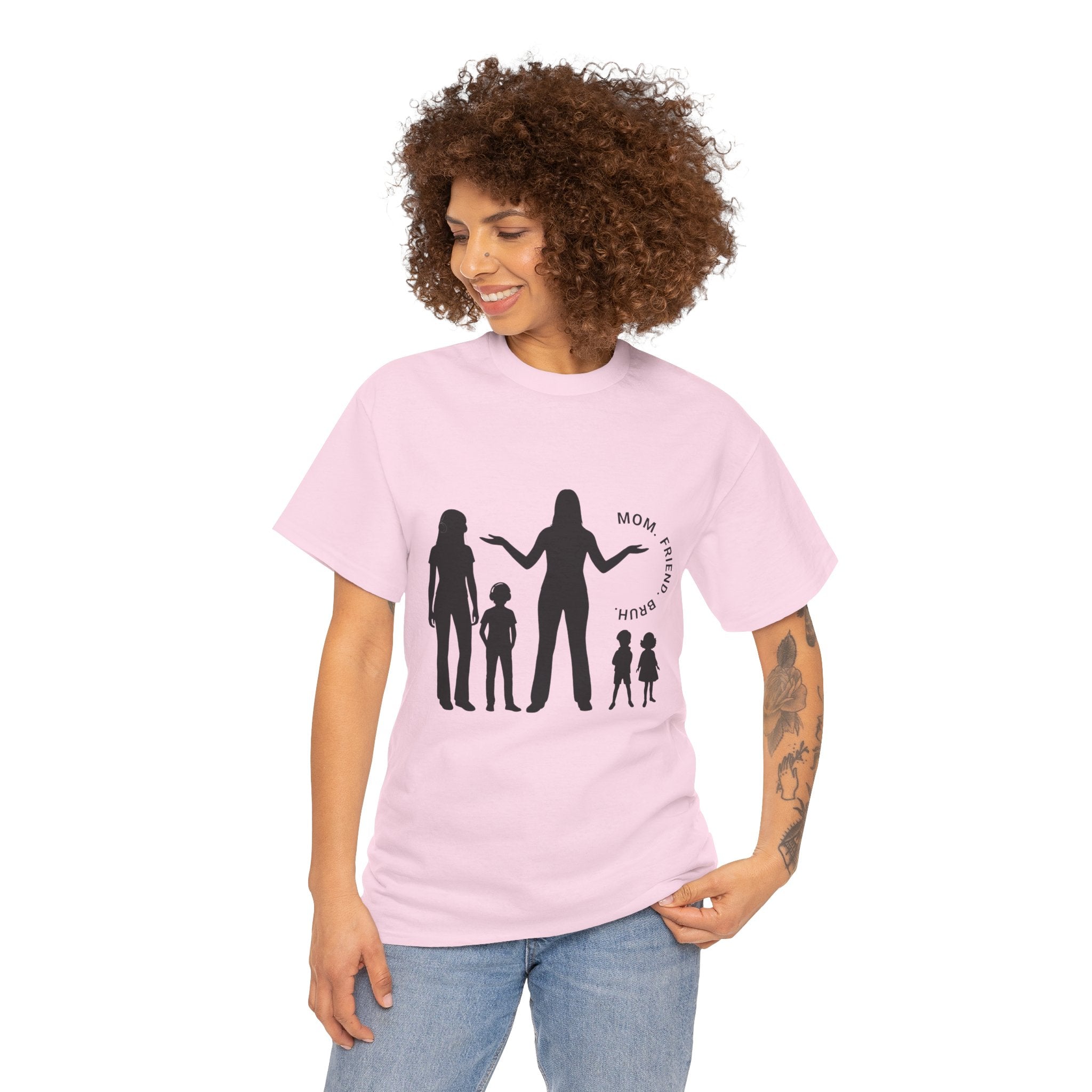 Mom Squad silhouette Tee | Mother and Daughters family shirt