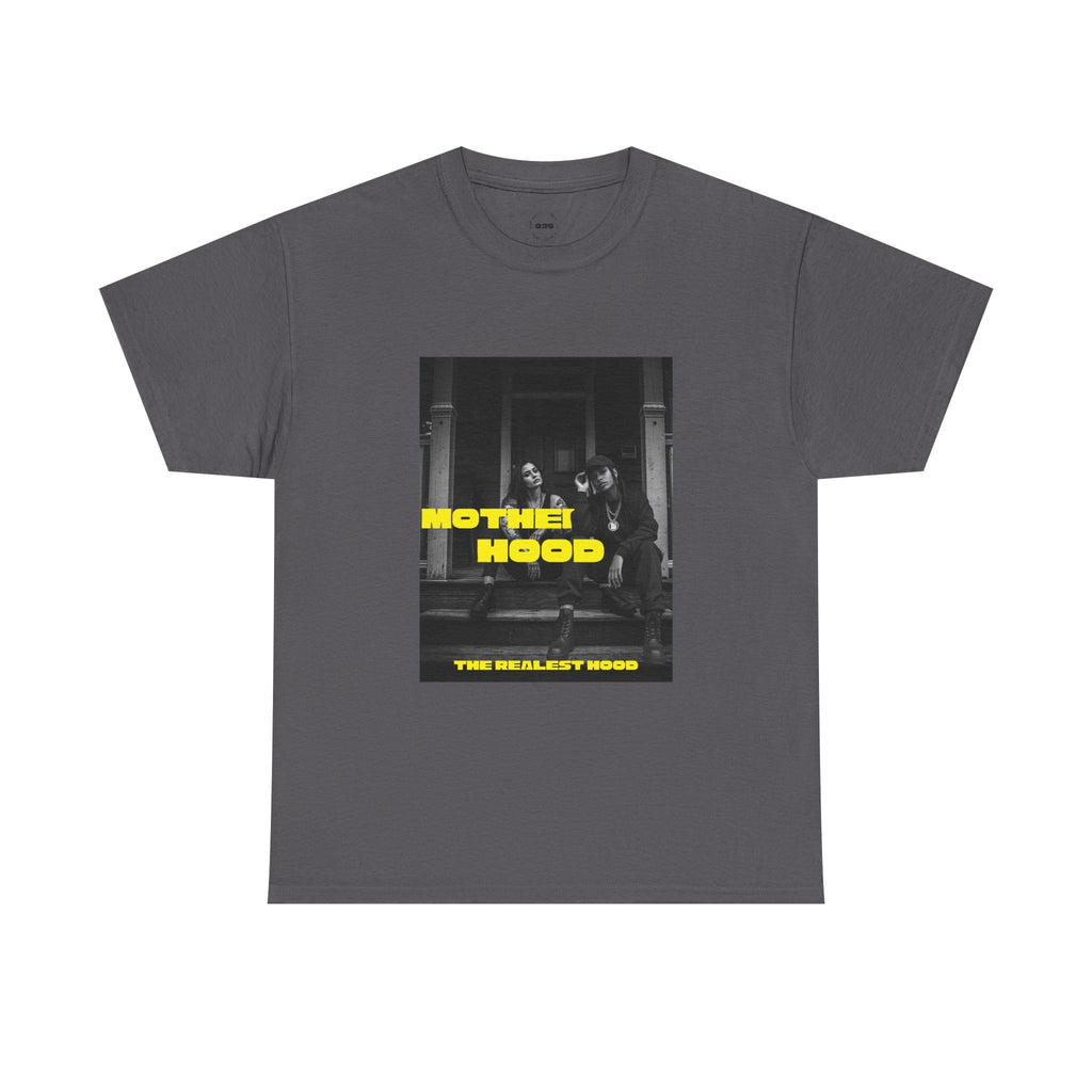 Mother Hood photo Tee | Vintage black and white street photo