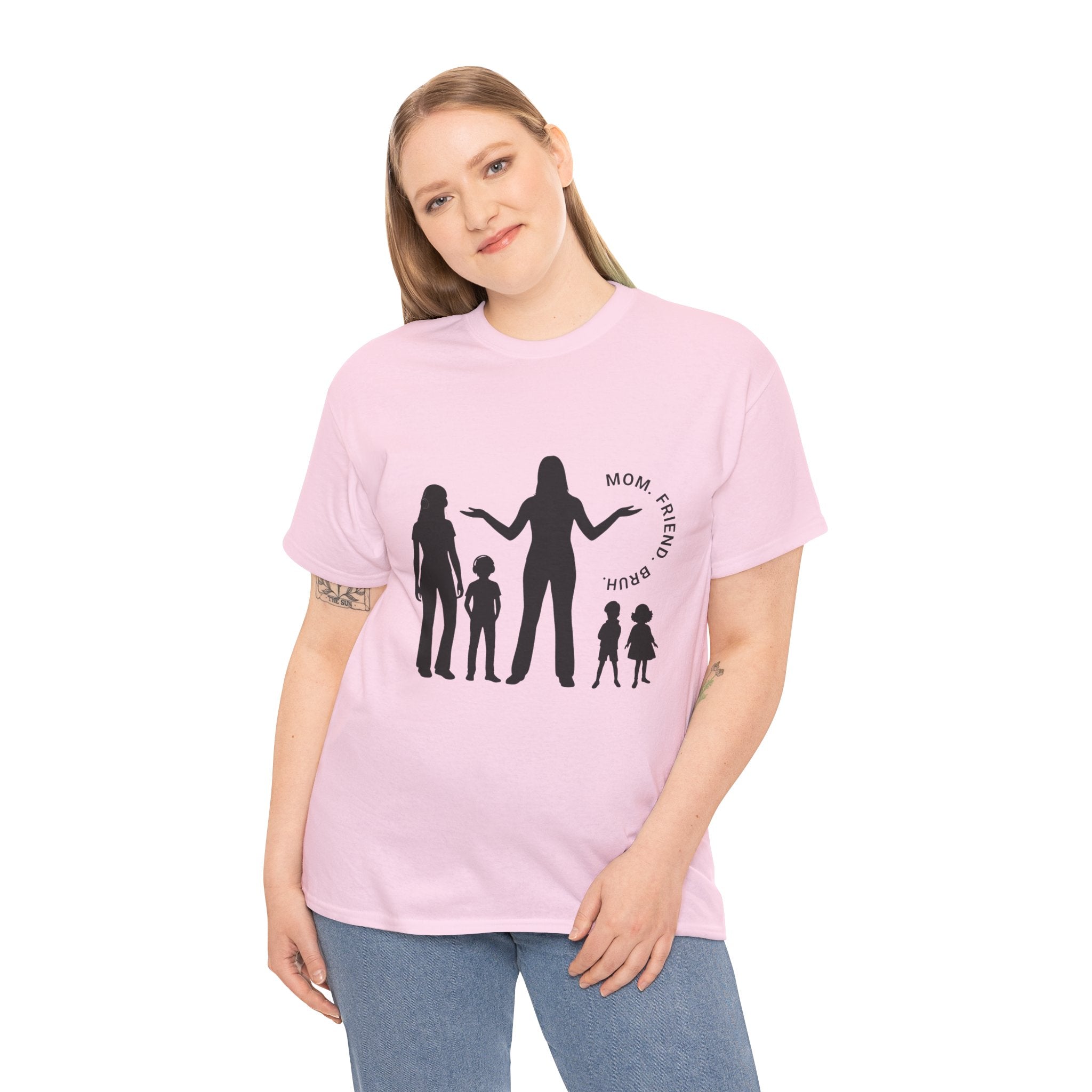 Mom Squad silhouette Tee | Mother and Daughters family shirt