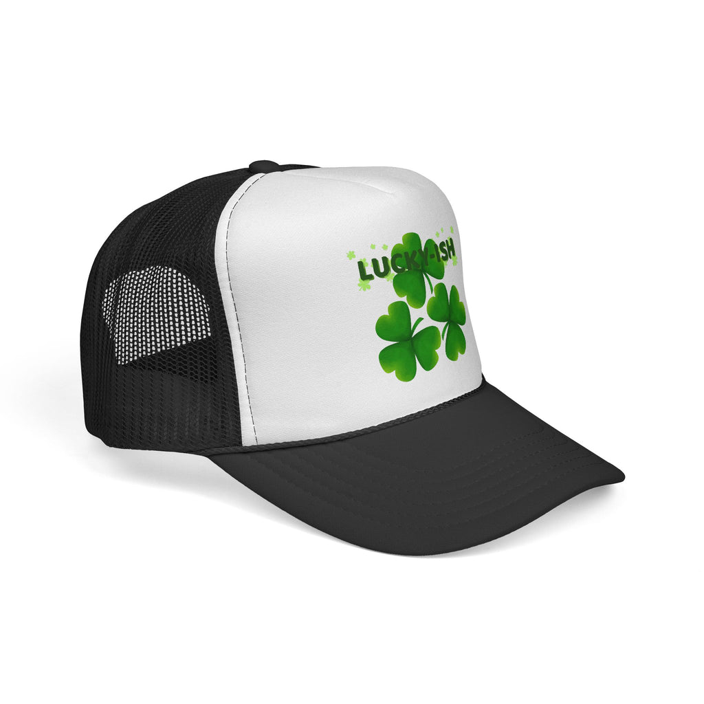Lucky-ish Trucker Cap — Shamrock St. Patrick’s Day Mesh Hat
