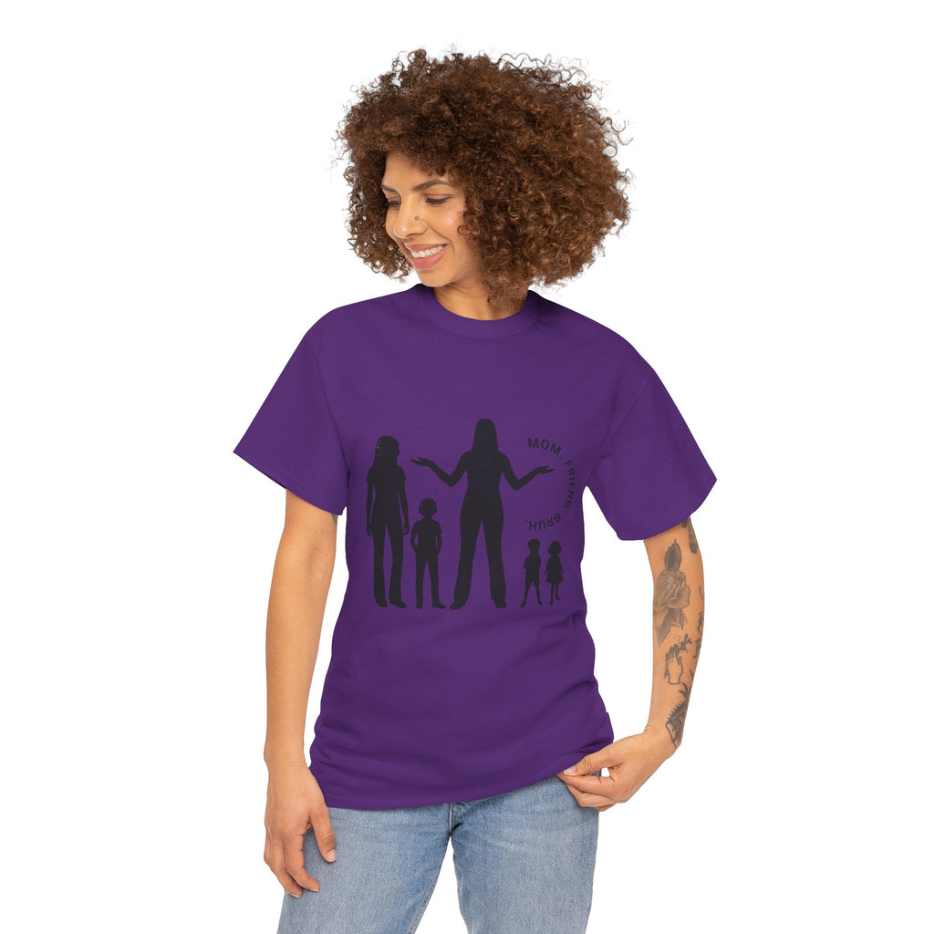 Mom Squad silhouette Tee | Mother and Daughters family shirt