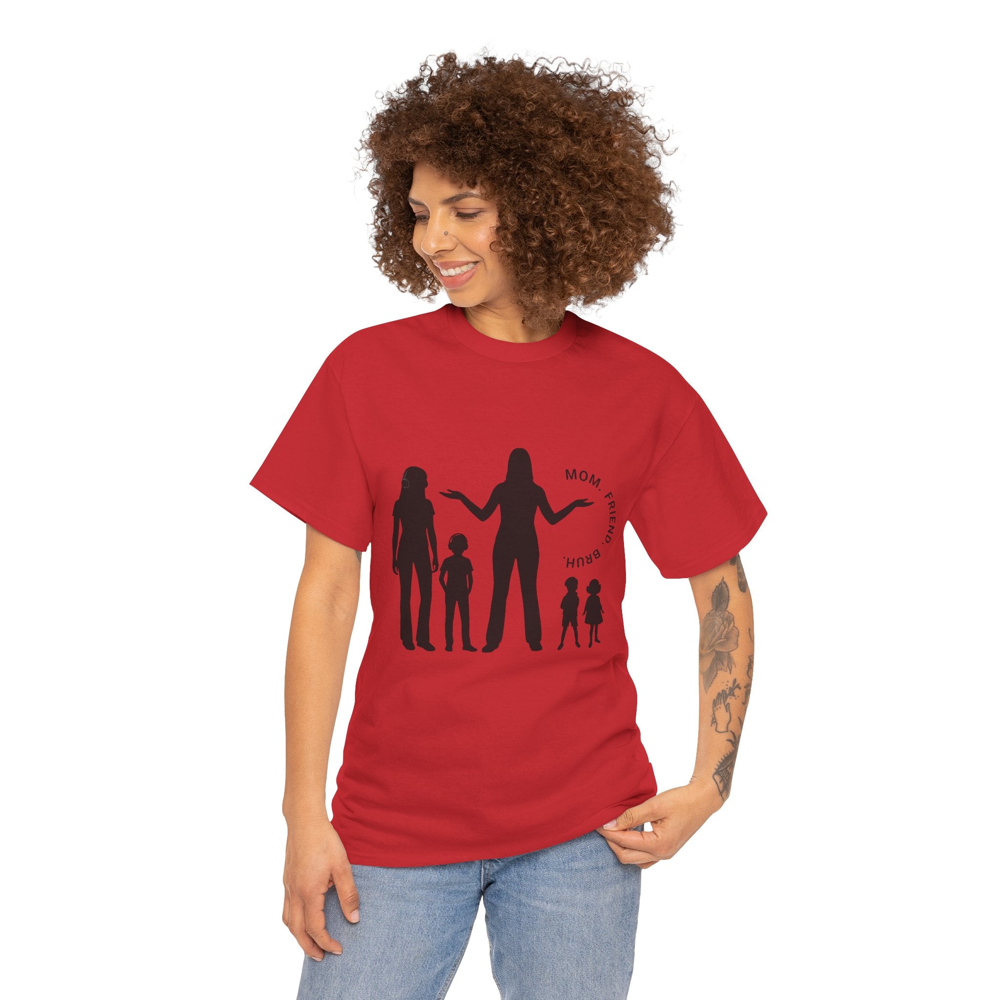 Mom Squad silhouette Tee | Mother and Daughters family shirt