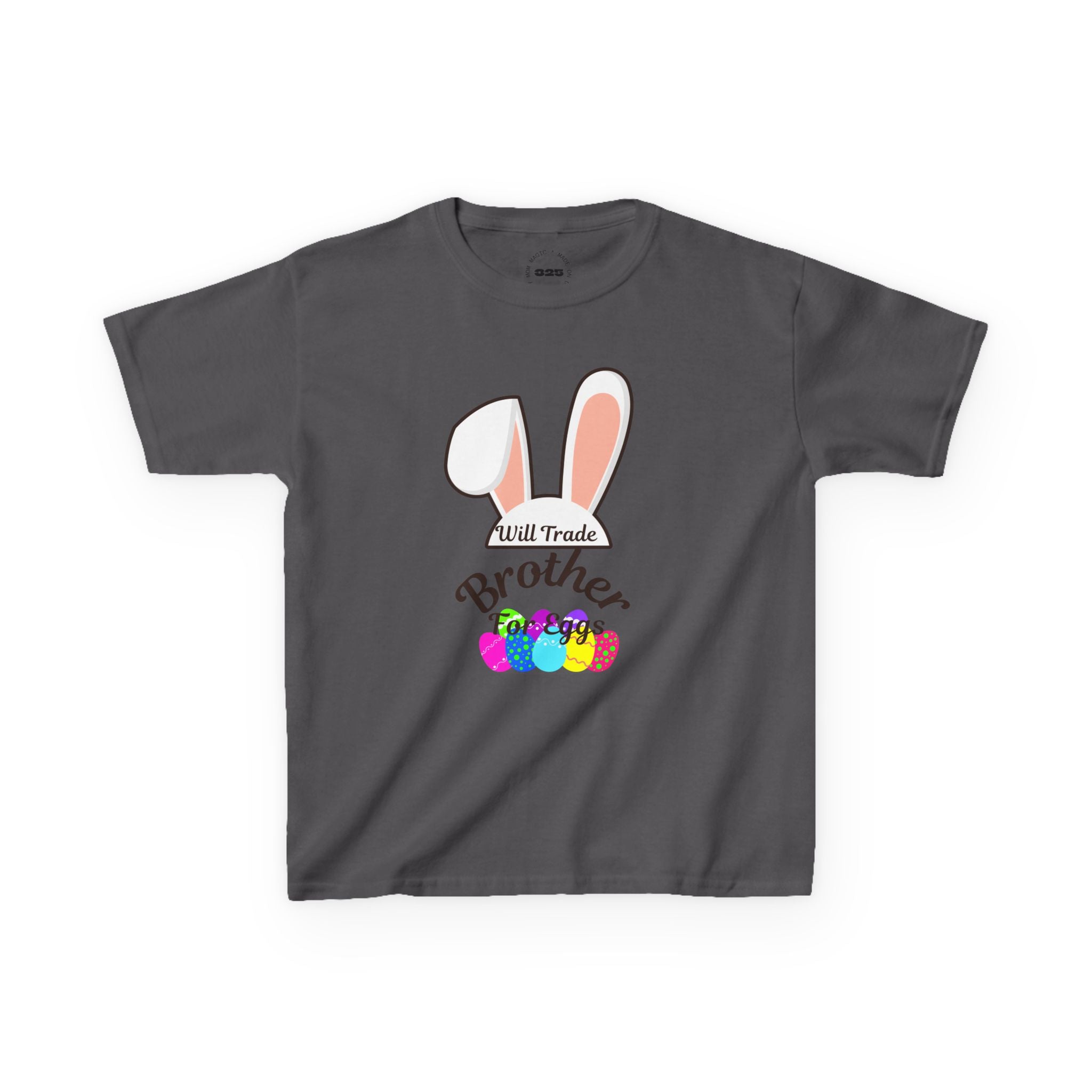 Easter Bunny Ears Brother Kids Tee | Pastel Eggs, Sibling Shirt