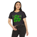 Lucky-ish Clover Crop Top — Women's St. Patrick's Day Festival Tee