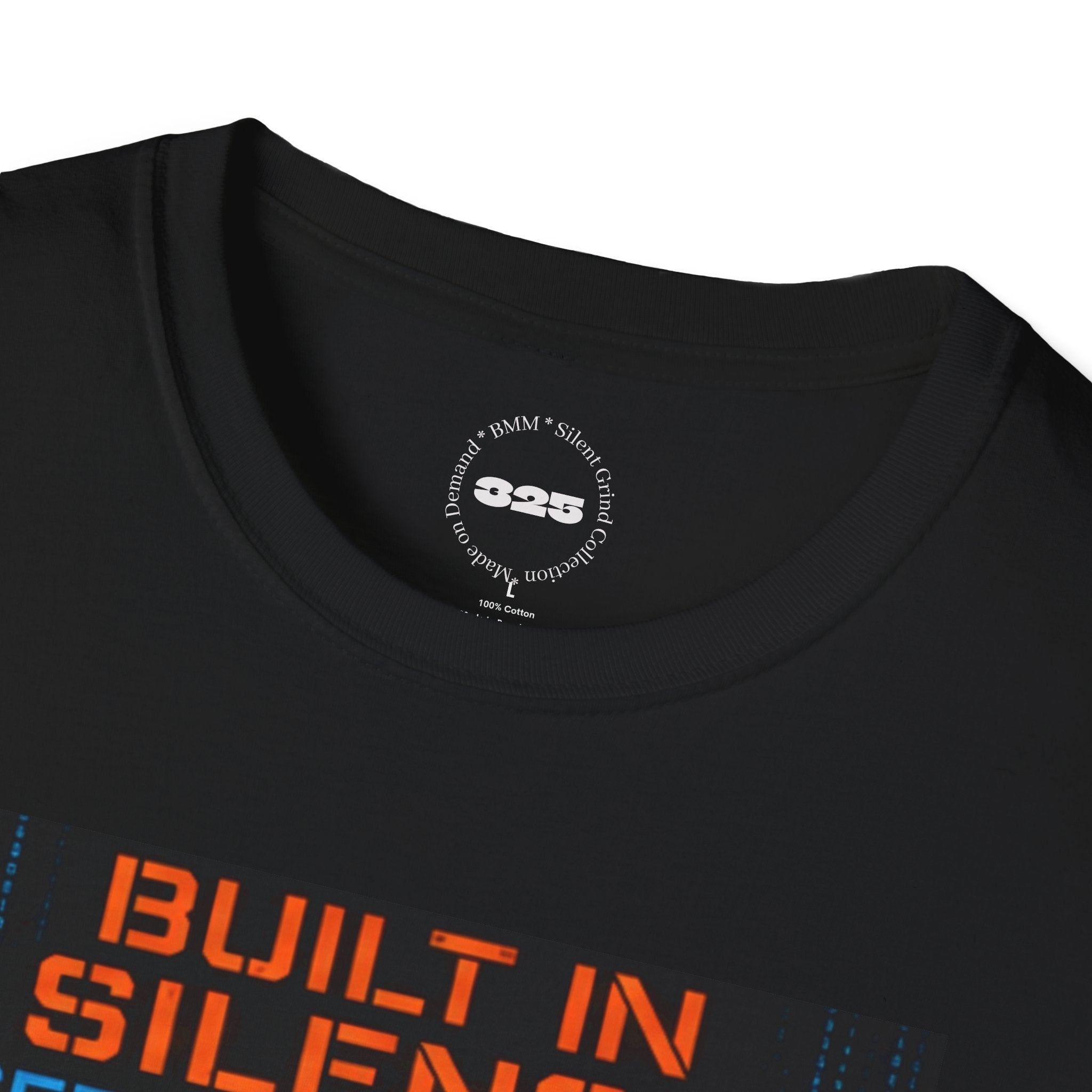 Built in Silence Seen in Results T-Shirt |Silent Grind Collection
