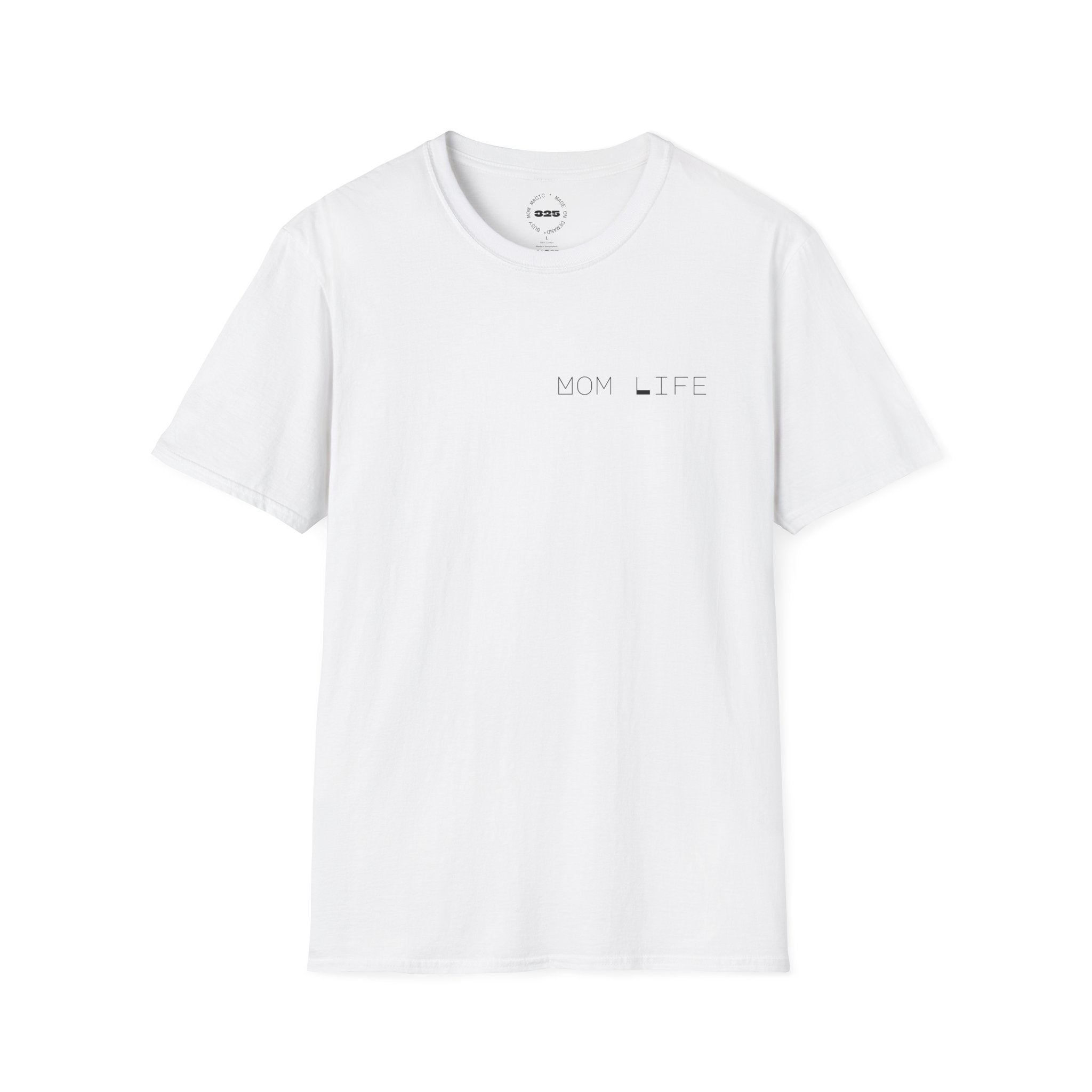 Mom Life  T-Shirt | white crewneck