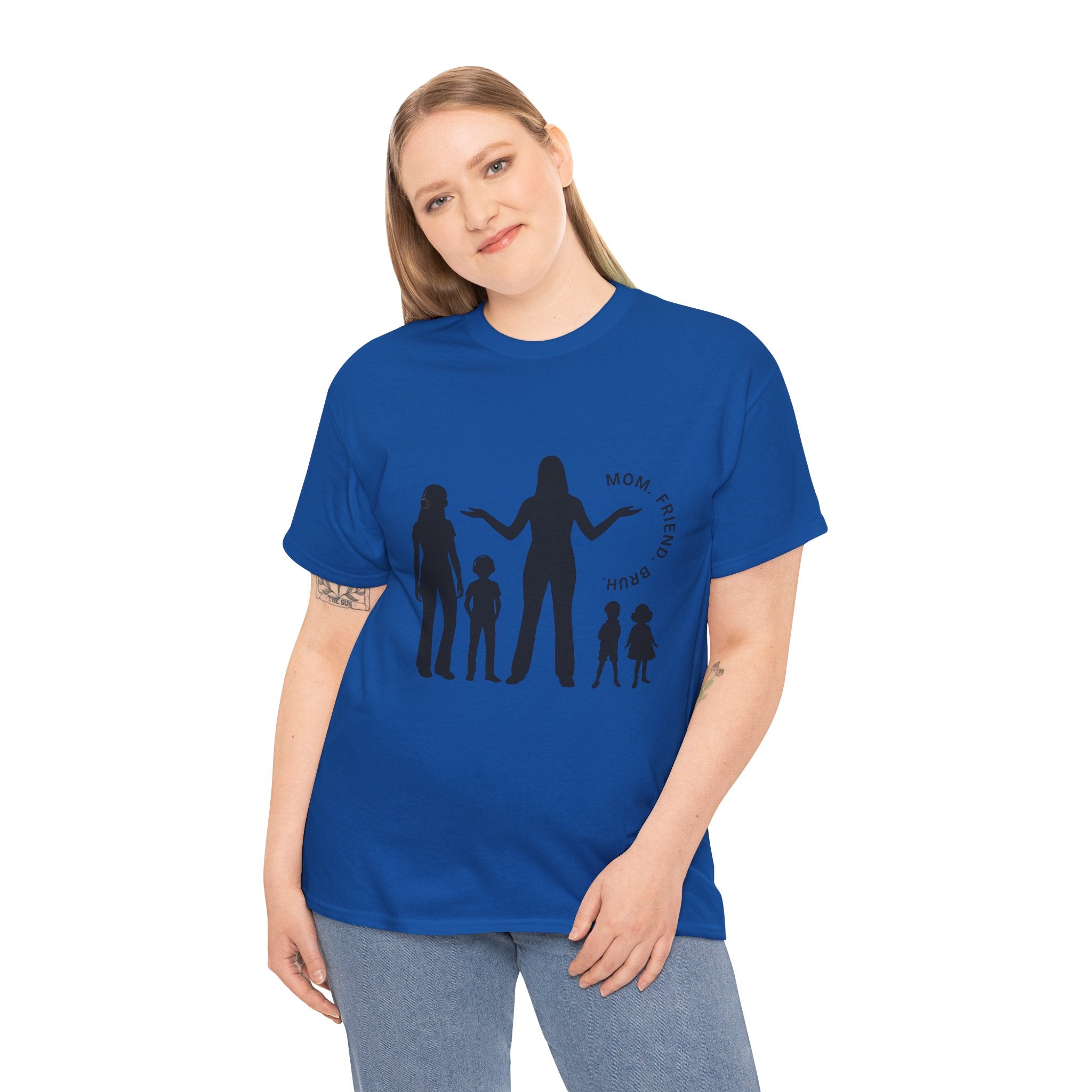 Mom Squad silhouette Tee | Mother and Daughters family shirt