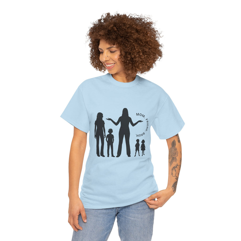 Mom Squad silhouette Tee | Mother and Daughters family shirt