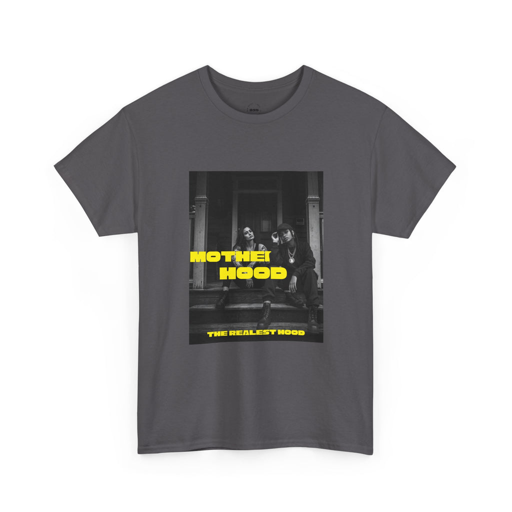 Mother Hood photo Tee | Vintage black and white street photo